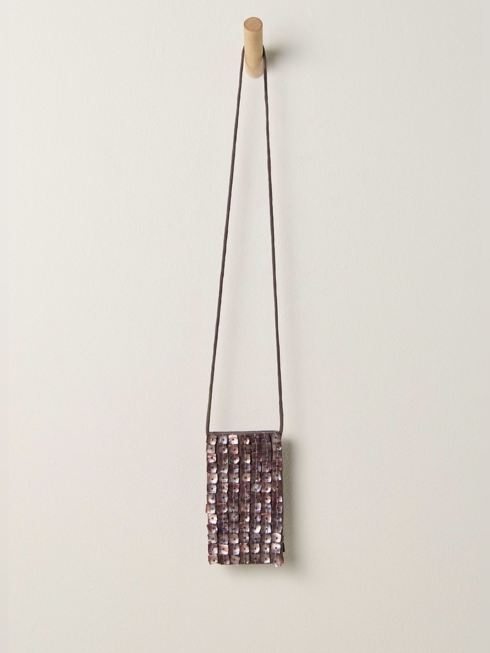 Beaded pearly Crossbody Phone Pouch
